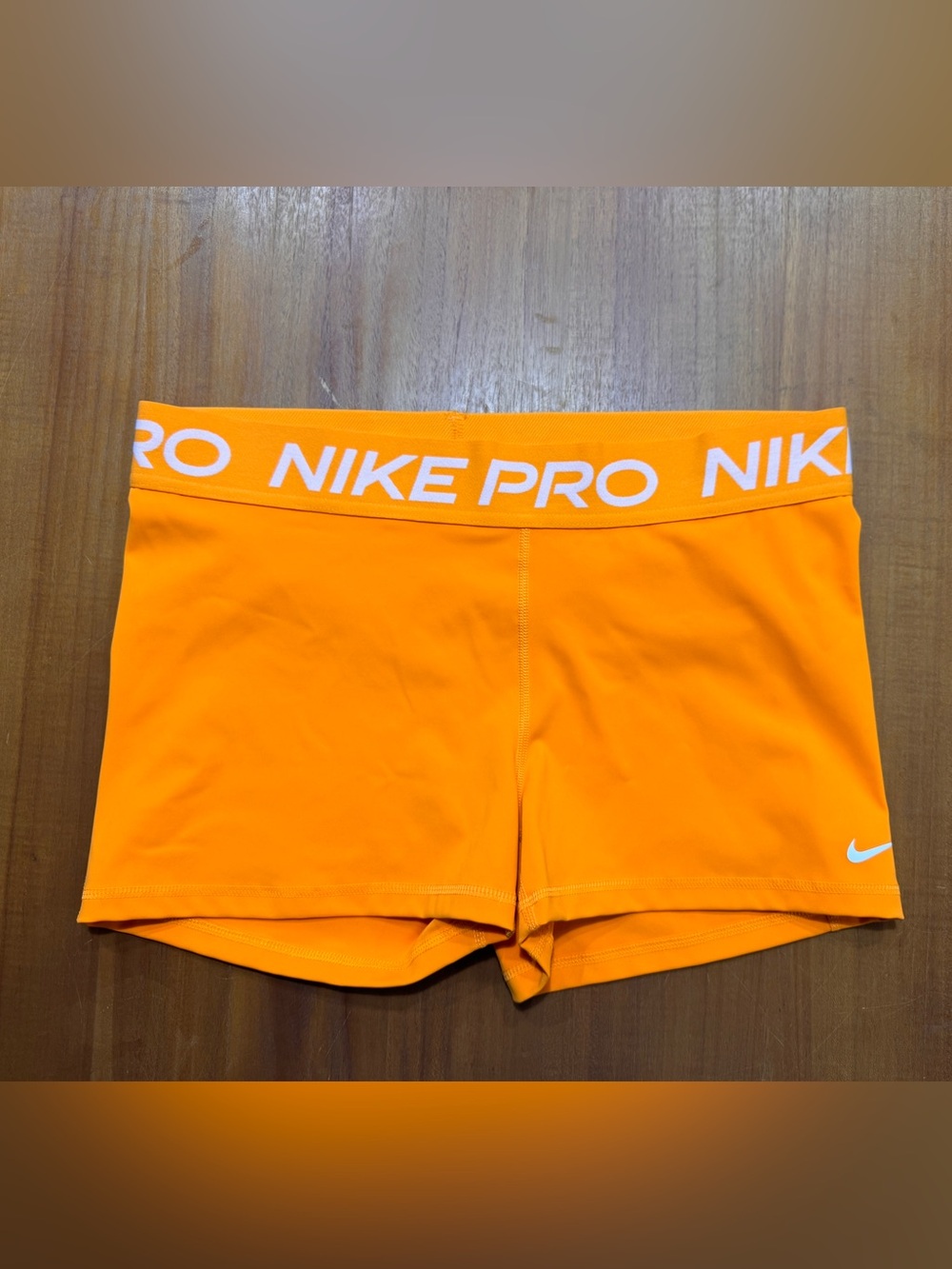 Nike Women’s Pro 3” Shorts - Orange